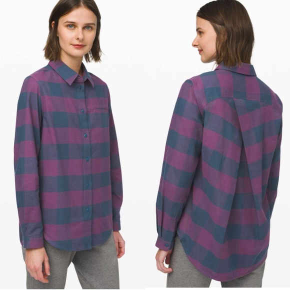 Lululemon Full Day Ahead - flannel - Picture 1 of 8